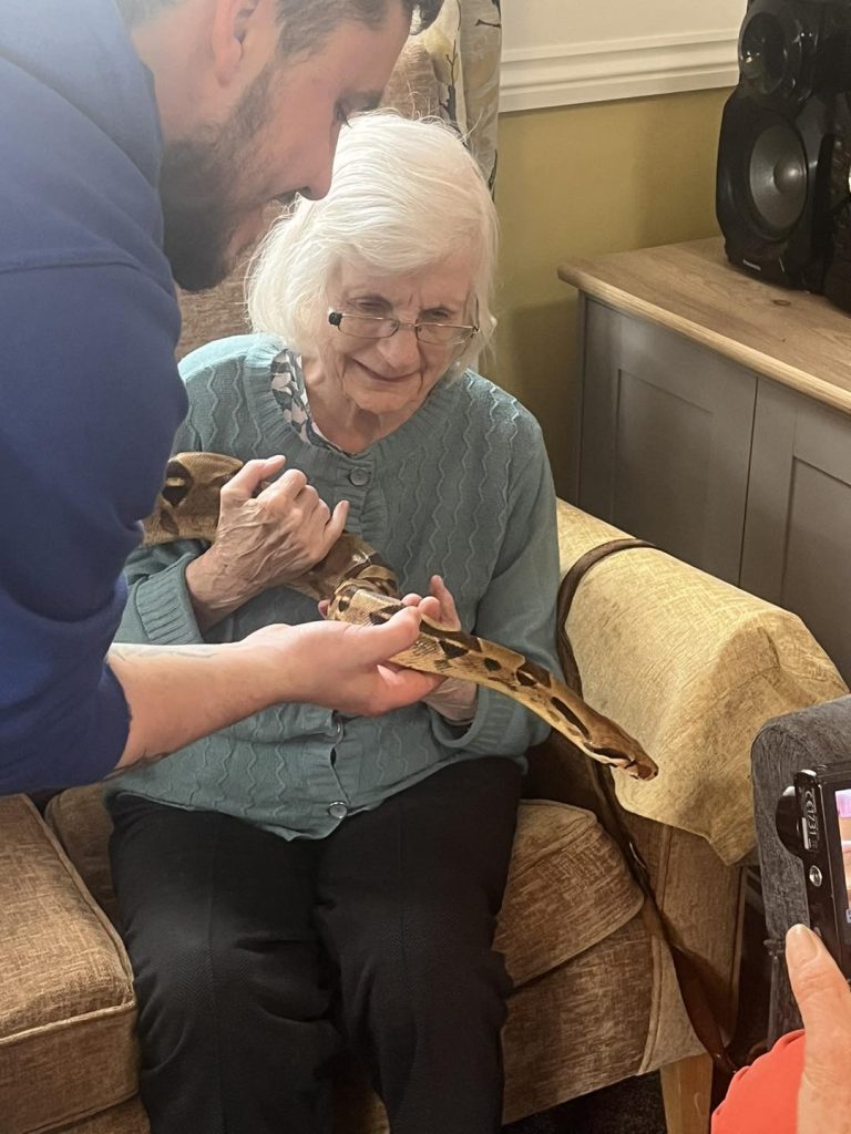 345249205 626894235968718 8014317631153059146 n 2 1 | Snakes in A Care Home?!