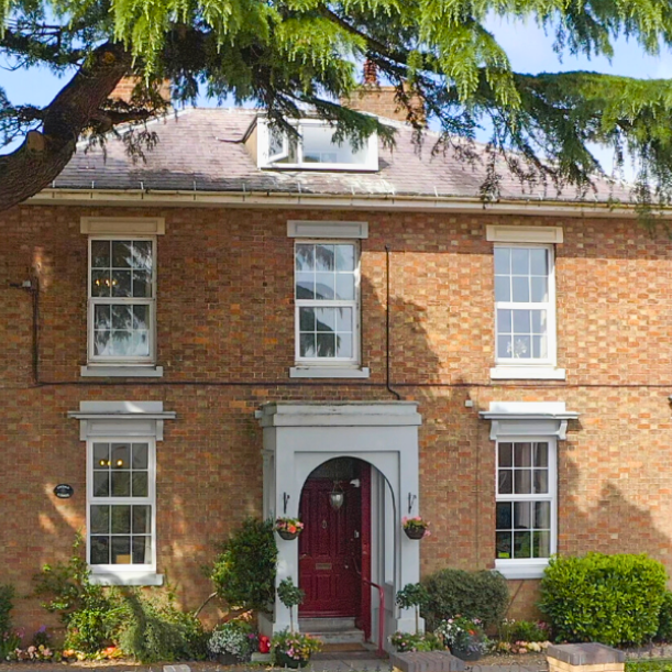 Exterior of Cedar Lodge Care Home Evesham