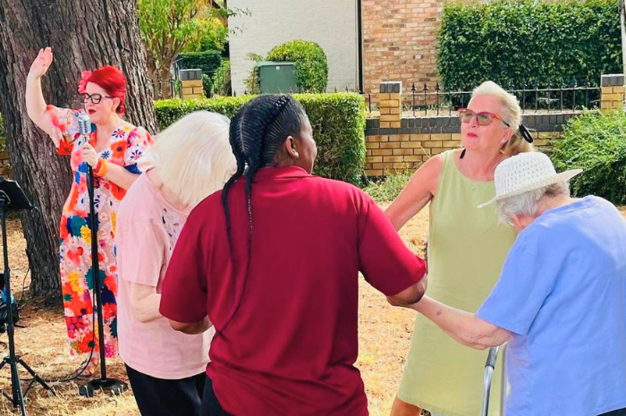 Care Home Activities and Entertainment Entertainment at Care Home Evesham